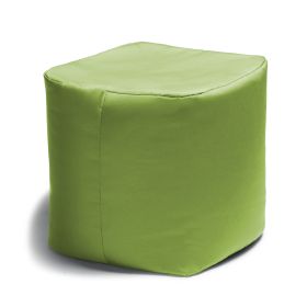 Jaxx Luckie Outdoor Patio Bean Bag Ottoman, Lime