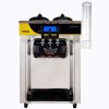 VEVOR Commercial Ice Cream Maker, 22-30L/H Yield, 2200W Countertop Soft Serve Machine w/ 2x6L Hopper 2L Cylinder LCD Panel Puffing Shortage Alarm, Fro