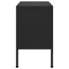 TV Stand Black 41.3"x13.8"x19.7" Steel