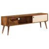 TV Stand 55.1"x11.8"x15.7" Solid Wood Sheesham