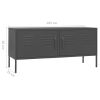 TV Stand Anthracite 41.3"x13.8"x19.7" Steel