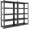 72"H 5 Tier Metal Shelves for Storage Garage Shelving 2000LBS Heavy Duty Storage Shelves Adjustable Garage Shelf Industrial Shelving Unit Storage Util