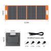 320W Portable Power Station;  Flashfish 292Wh 80000mAh Solar Generator Backup Power With LASHFISH 18V/100W Foldable Solar Panel;  Portable Solar Charg