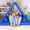 Jaxx Zipline Playscape - Imaginative Furniture Playset for Creative Kids, Blueberry