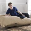 Jaxx 5.5 ft Pillow Saxx Bean Bag Pillow, Camel