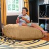 Jaxx 4 ft Cocoon Kids Bean Bag, Camel