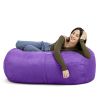 Jaxx 4 ft Lounger Bean Bag, Grape