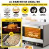 VEVOR Commercial Convection Oven, 66L/60Qt, Half-Size Conventional Oven Countertop, 1800W 4-Tier Toaster w/ Front Glass Door, Electric Baking Oven w/