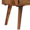 TV Stand 55.1"x11.8"x15.7" Solid Wood Sheesham