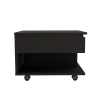 DEPOT E-SHOP Babel Lift Top Coffee Table, Casters, One Shelf, Black