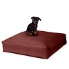 Jaxx Brio Large D√©cor Floor Pillow / Meditation Yoga Cushion, Plush Microvelvet, Berry Red