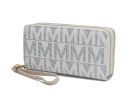 MKF Collection Danielle Milan M Signature Wallet Wristlet by Mia k