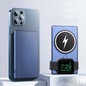 Multi Device Wireless Charger (Color: Blue)