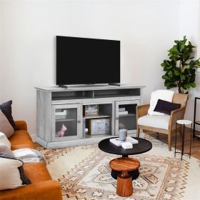 Vintage Home Living Room Wooden TV Cabinet (Colour: FTTS0381 coffee)