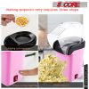 5 Core Hot Air Popcorn Popper Machine 1200W Electric Popcorn Kernel Corn Maker Bpa Free, 95% Popping Rate, 2 Minutes Fast, No Oil-Healthy Snack for Ki