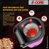 5 Core Hot Air Popcorn Popper Machine 1200W Electric Popcorn Kernel Corn Maker Bpa Free, 95% Popping Rate, 2 Minutes Fast, No Oil-Healthy Snack for Ki