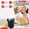 5 Core Hot Air Popcorn Popper Machine 1200W Electric Popcorn Kernel Corn Maker Bpa Free, 95% Popping Rate, 2 Minutes Fast, No Oil-Healthy Snack for Ki