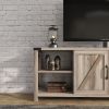 WESOME 68" TV Stand Wood Metal TV Console Industrial Entertainment Center Farmhouse With Storage Cabinets and Shelves, Multiple Color Options